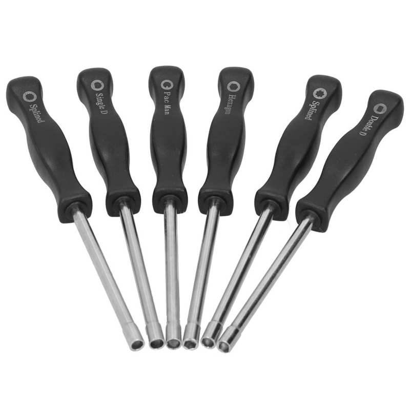 6PCS/Set Carburetor Adjustment Tool Kit Carburetor Adjustment Screwdriver Garden Tool Good