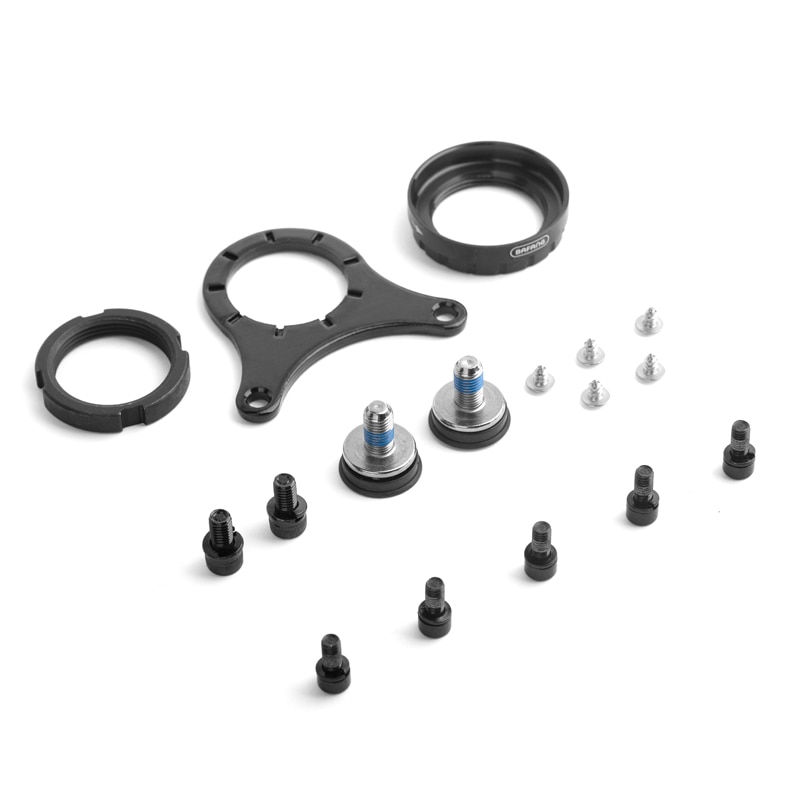 Bafang 8FUN Mid Motor Kits Mounting Part BBS01B BBS02B BBSHD 68MM 73MM 100MM 120MM Bracket Bottom Installation Screw Nut Gasket