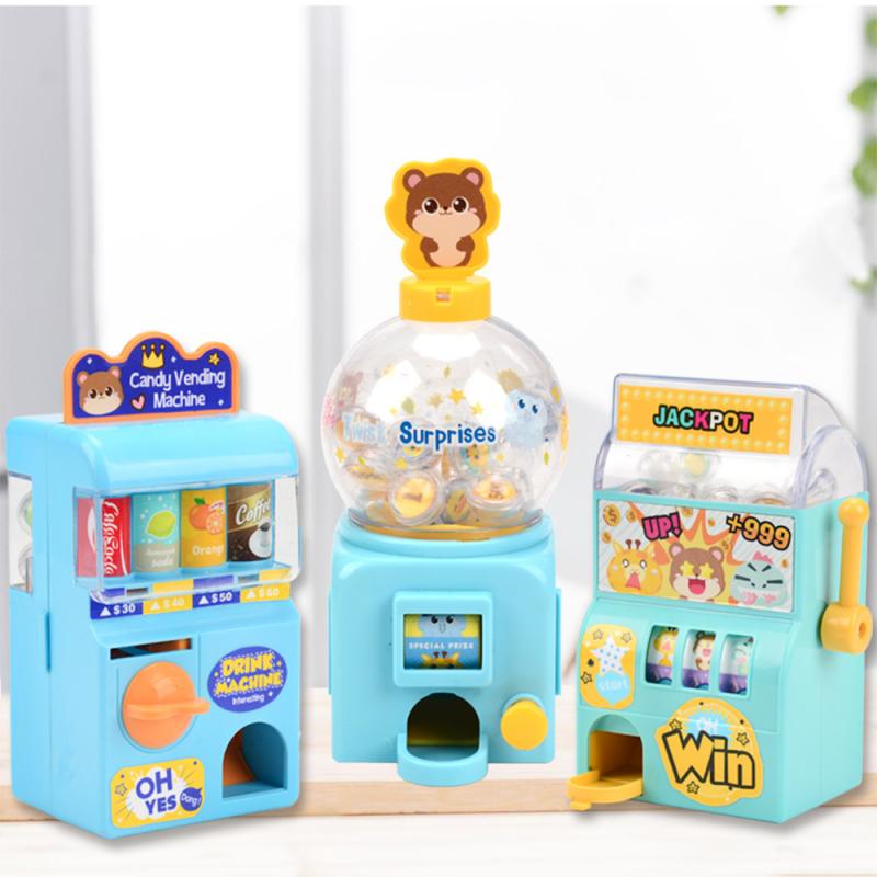 Faire semblant de jouer Mini jeu de Puzzle pour enfants secouez la Machine secouez la musique défilement manuel pour les jouets d'épicerie de d'enfant