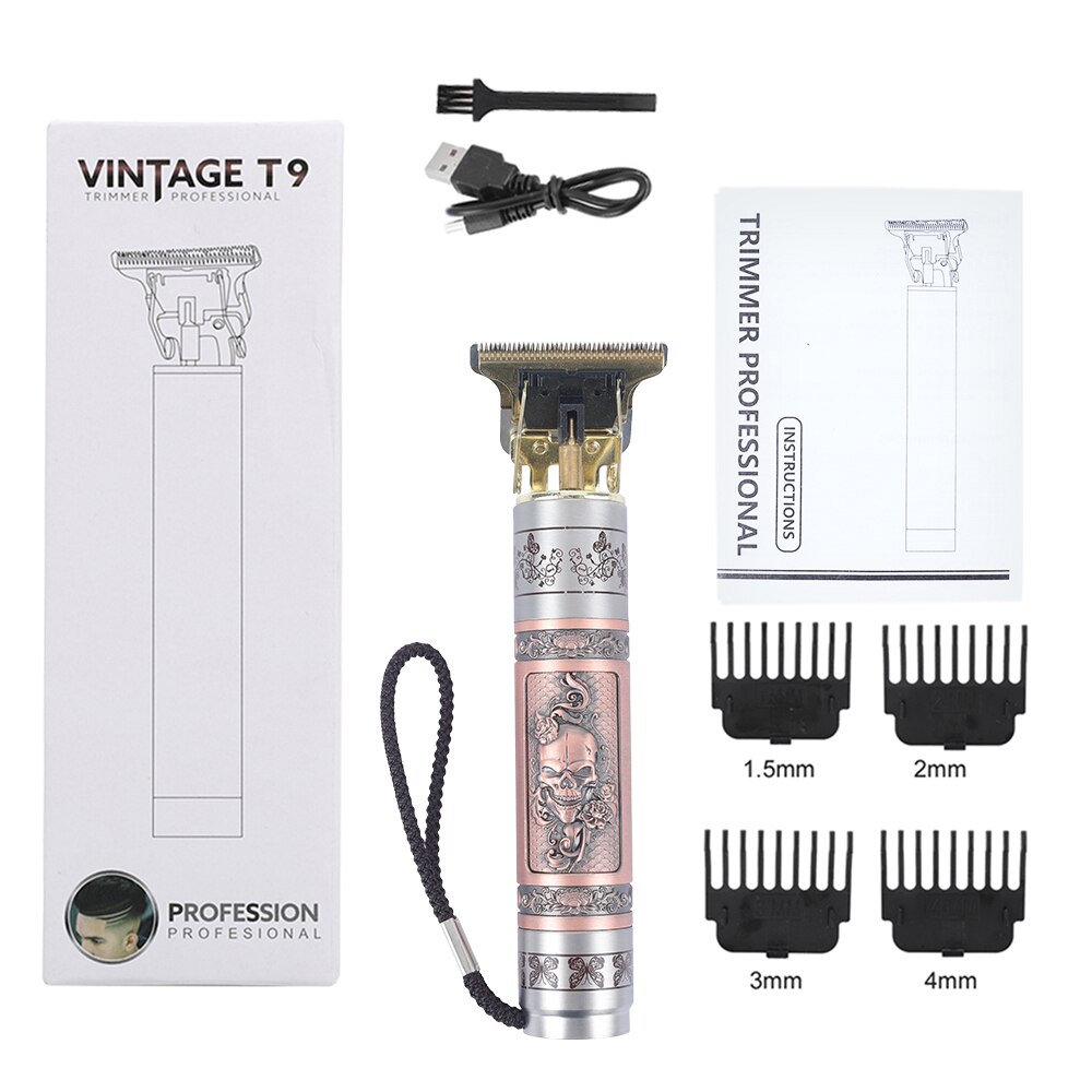 LCD Hair Clipper Barber Hair Trimer For Men Beard Shaver Recharge Cordless Hair Cutting Machine Baldhead Hair Razor: Clipper 1