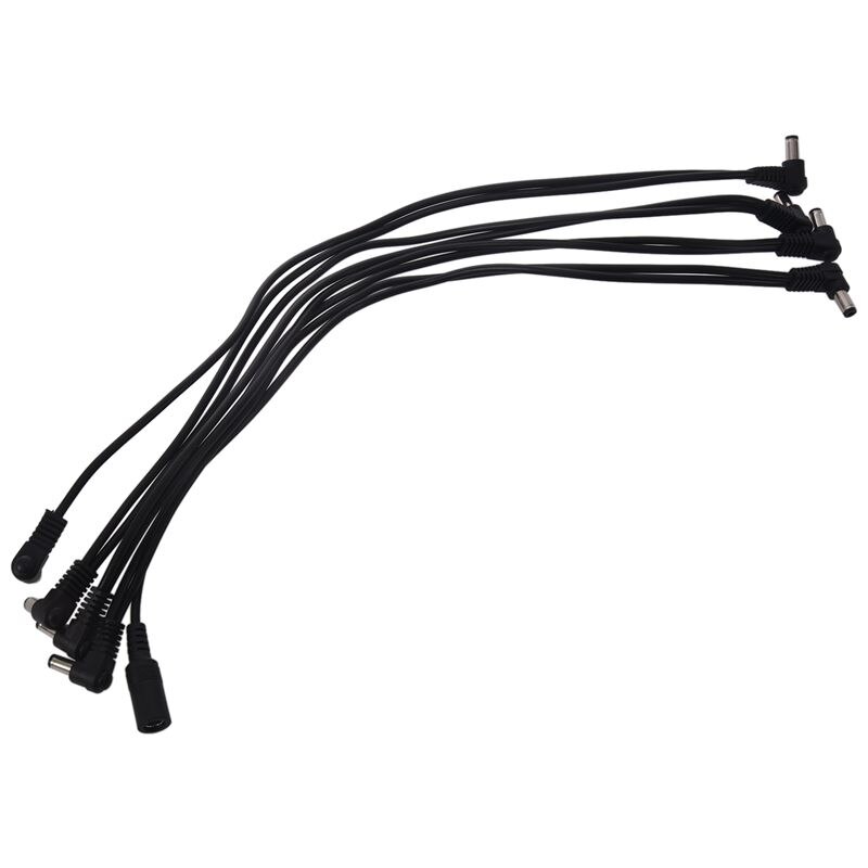 Alimentation pour pédale d'effet avec câble 8 voies 9V 1A adaptateur secteur ca/cc pour pédales avec effet guitare électrique
