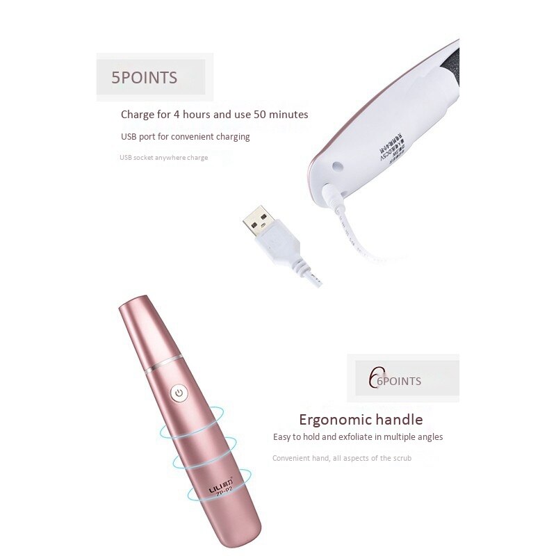 Lili Pedicure Machine Voet Bestand Verwijder Eelt Voor Voeten Pedicure Gereedschap Elektrische Eelt Remover Schoon De Hak Exfoliërende