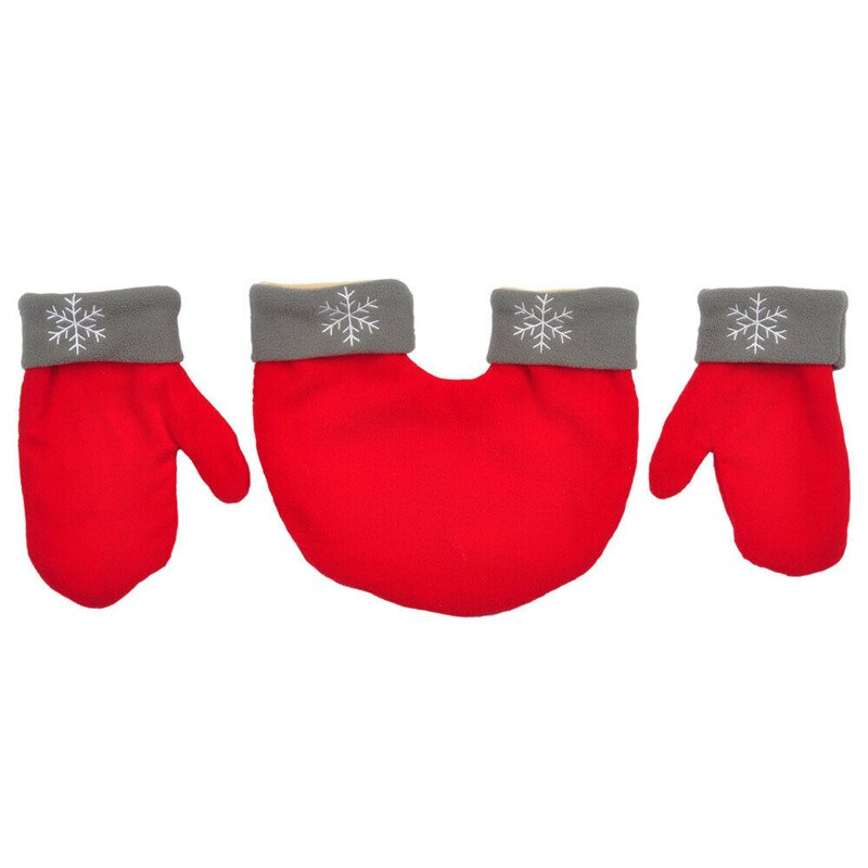 Gants de Couple de noël 3 pièces | Gants pour homme et femme, gants chauds d'hiver, de noël