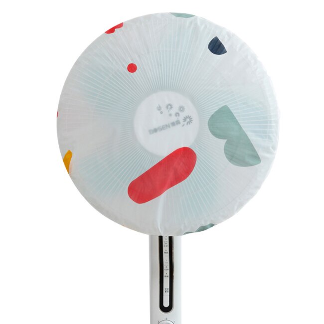 FURGERIN Stand Fan Dust Cover Protection Cap Dustproof safety electric round fan cover Storage Bag Organizer 50*50cm: B Style