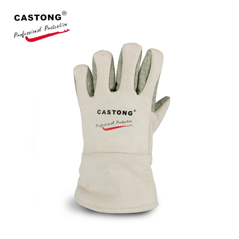 High Temperature Resistant Gloves GEII 400 Degrees of Heat-resistant Safety Work Industrial Oven Fireproof Gloves