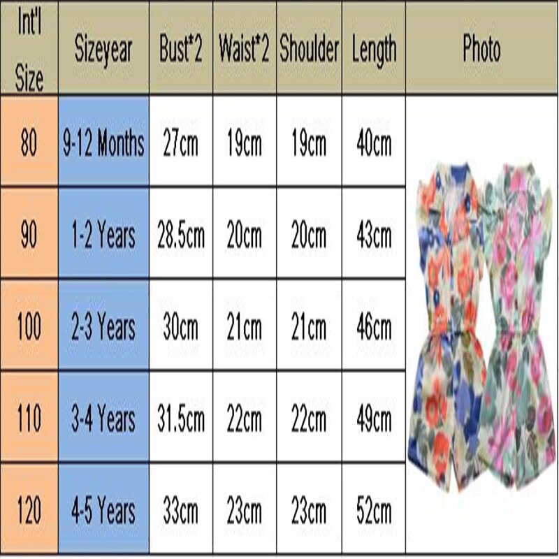 Børn overall småbørn baby pige solsikke print flæse jumpsuit playsuit kortærmet sommer stretch v-hals