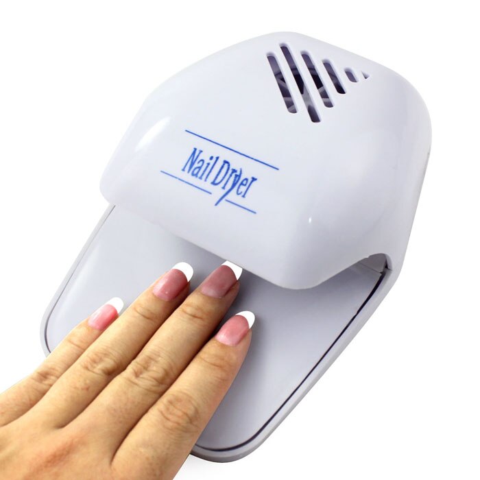 Draagbare Hand Vinger Toe Nail Dryer Voor Nail Voor Manicure Display Drogen Nagellak Paints Droger Blower Mini Nail Art gereedschap 9.2