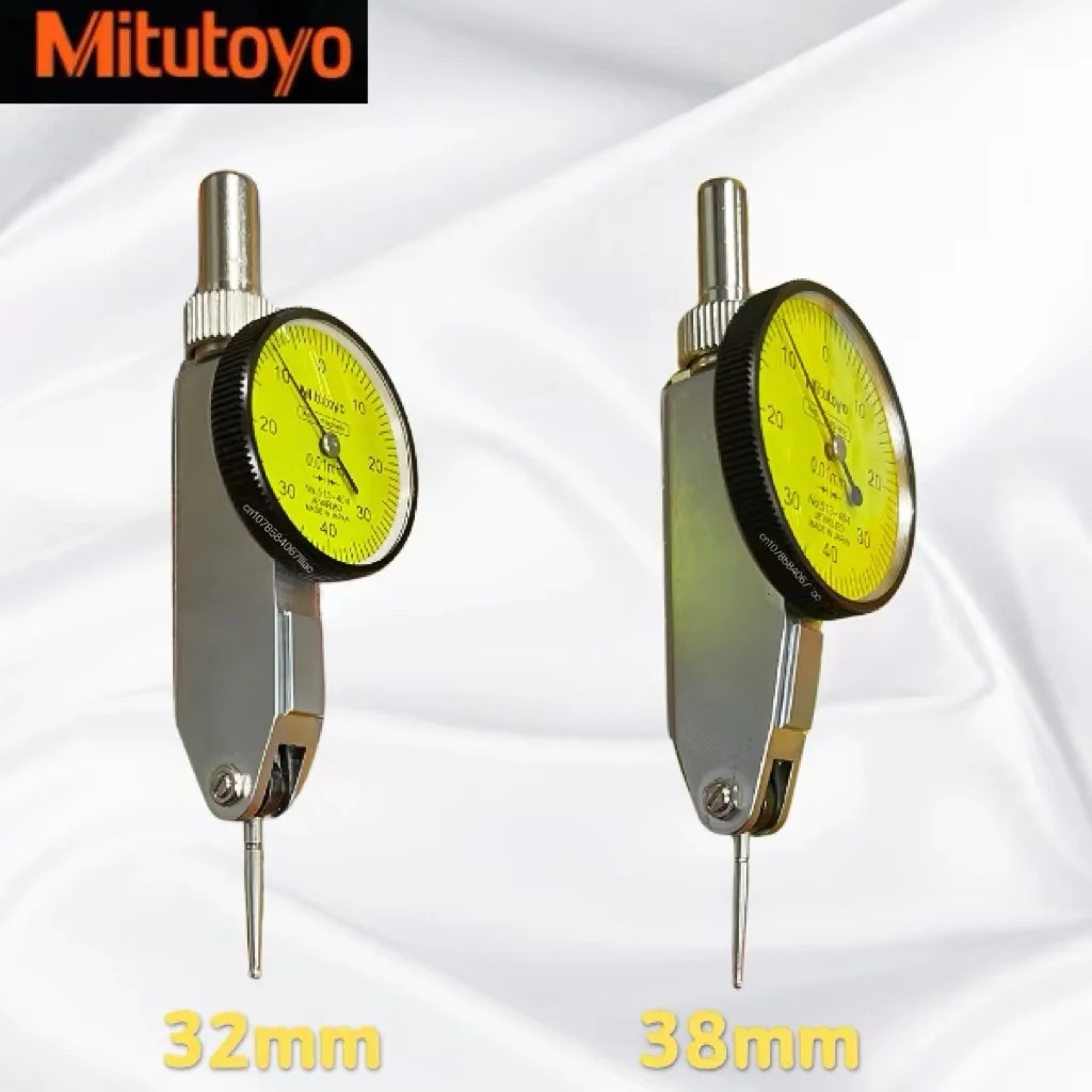 Mitutoyo 32mm 38mm indicateur à cadran levier analogique jauge à cadran No.513-404 précision Stable 0.01 plage 0-0.8mm diamètre outils de mesure