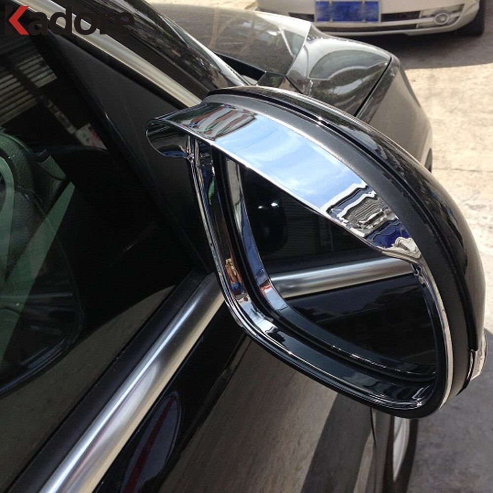 Voor Volkswagen Tiguan /Usa Model Zon Rain Guard Shield Deflector Trim Side Deur spiegel Decoratie Dekking