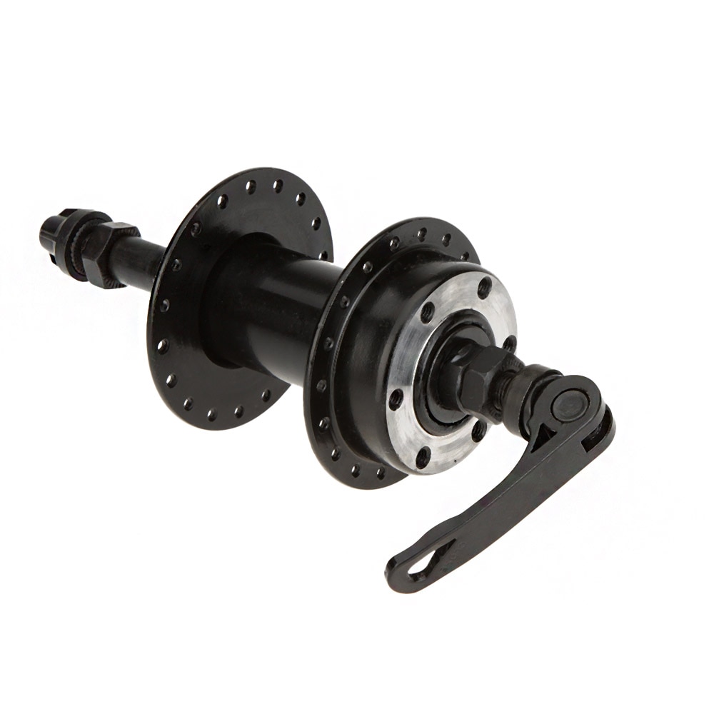 2Pcs Iron Mountain Bike Bicycle Disc Hubs 36 Holes MTB Mountain Road Bike Rear Hub Axis Bicycle Rear Wheel Axle Hub Replacement