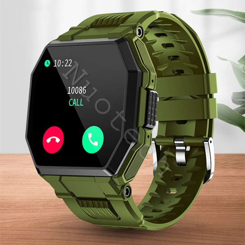 Nuotech S9 Touch Screen Smartwatch with Phone Call Activity Fitness Tracker Pedometer Heart Rate Monitor