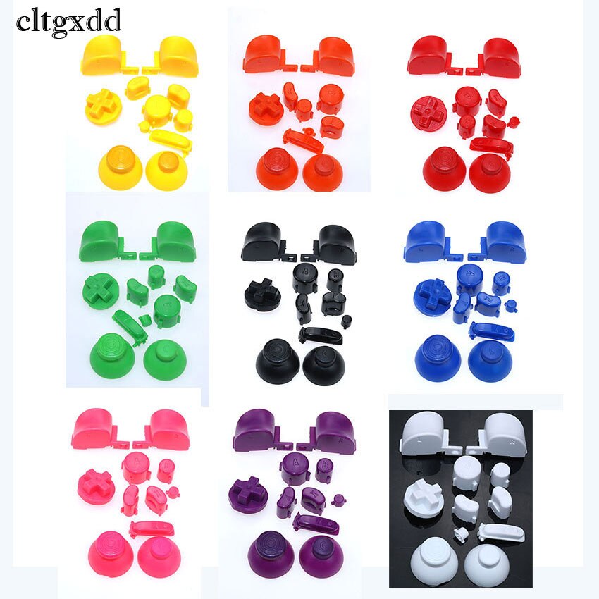 Cltgxdd Für Gamecube Controller Mod Bunte Komplette taste set mit für N GC taste set