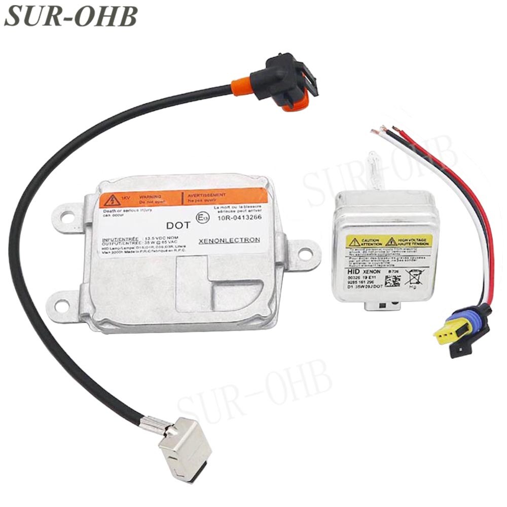 xenon 10r-0413266 d1s d1r frontlys gjemte seg ballast kontrollenhet modul 35 xt 5-d1 12v til Ford - 10 r 0413266 kabel 4300k 6000k pære