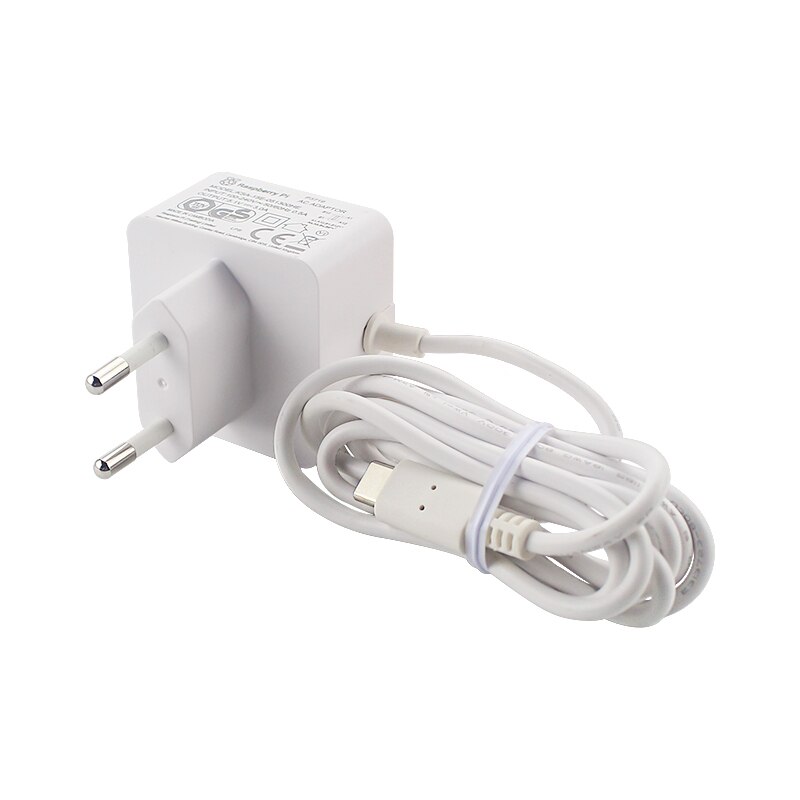 Offizielle Original Raspberry Pi 4 Netzteil 5V 3A USB-C Weiß Power Ladegerät Power Adapter für Raspberry Pi 4 modell B 1G/2G/4G