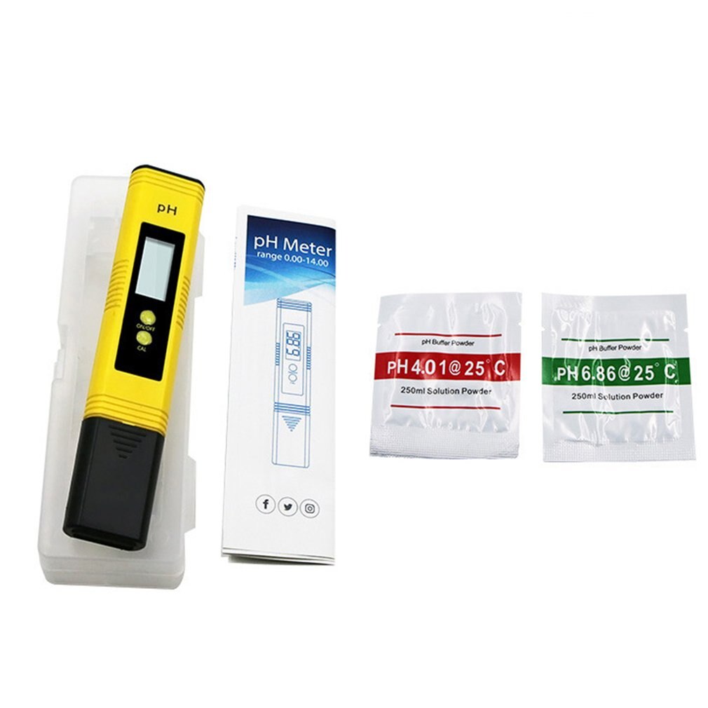PH Meter Säure Meter Stift von Tester Genauigkeit 0,01 Automatische