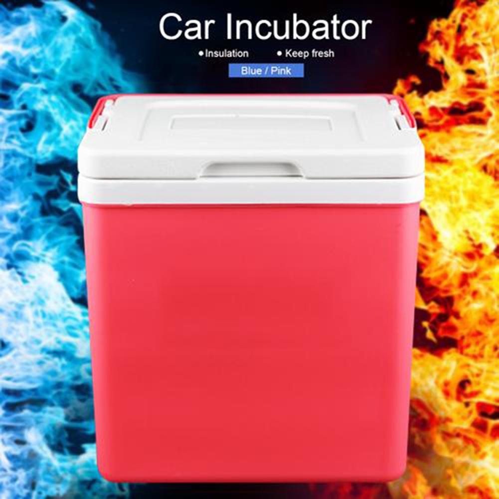 16L coche nevera pequeña al aire libre incubadora portátil coche medicina casera Almacenamiento de cosméticos salvaje barbacoa pesca caja de almacenamiento