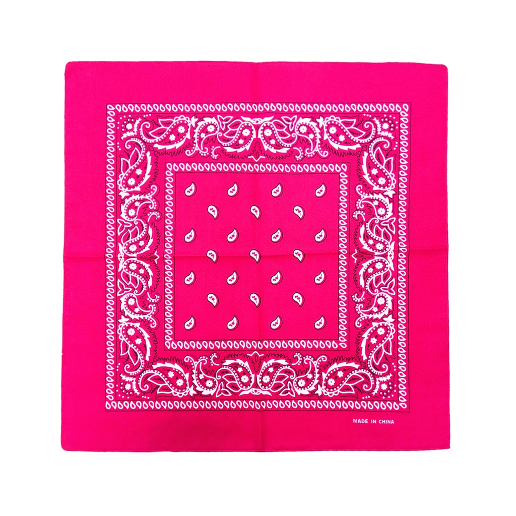Baumwolle Neue Tie-Gefärbt Kopftuch Paisley Blättern Bandana Tie-Gefärbt Quadratischen wiederverwendbare Radfahren gesichtsmaske Mund Gesicht Schal: E