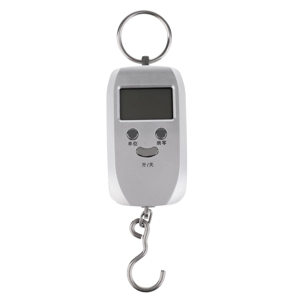 Básculas compactas LCD Digital para colgar equipaje, báscula electrónica de viaje de pesca, herramientas de pesca con retroiluminación