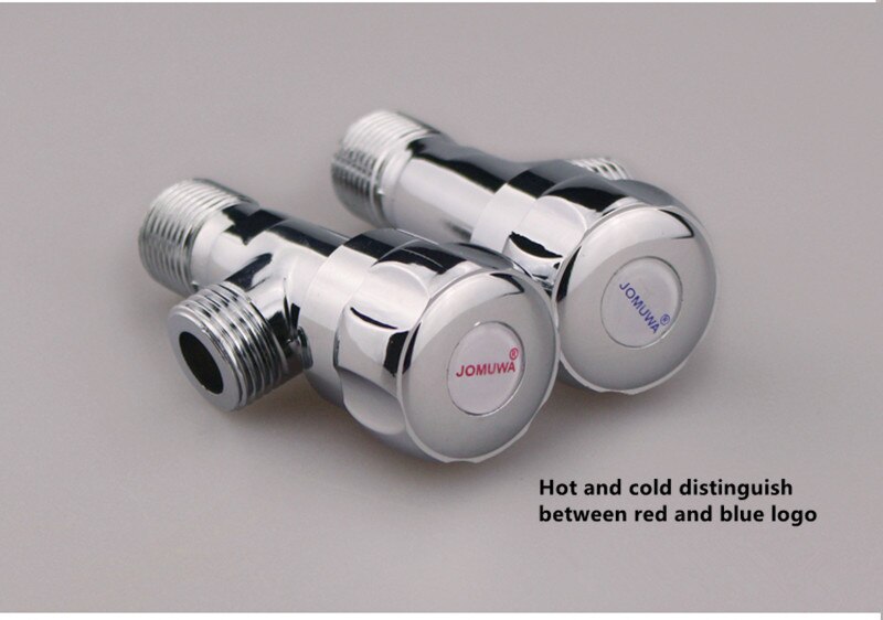 Bathroom water heater inlet valve Thick explosion cold and water triangle valve Brass Toilet/kitchen filling valve