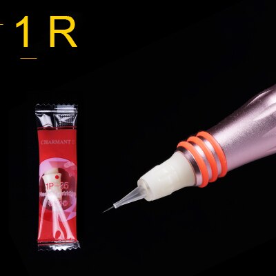 30 st nano charme tatueringsnålar patron för premium nål för charmant permanent makeup maskin ögonbryn läpp 1rl 3rl 5rl 5f: 1r