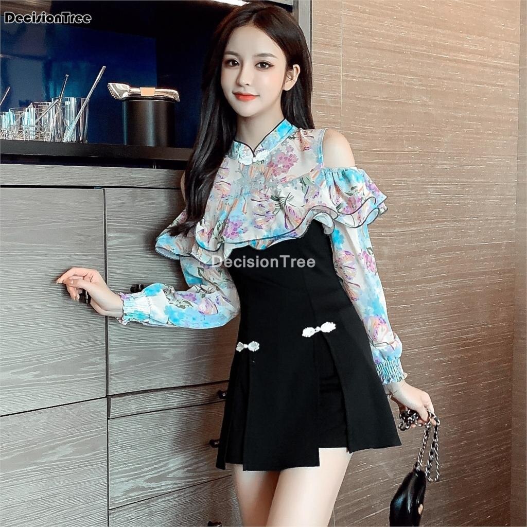 2022 satin cheongsam chinese improved qipao cheong... – Grandado