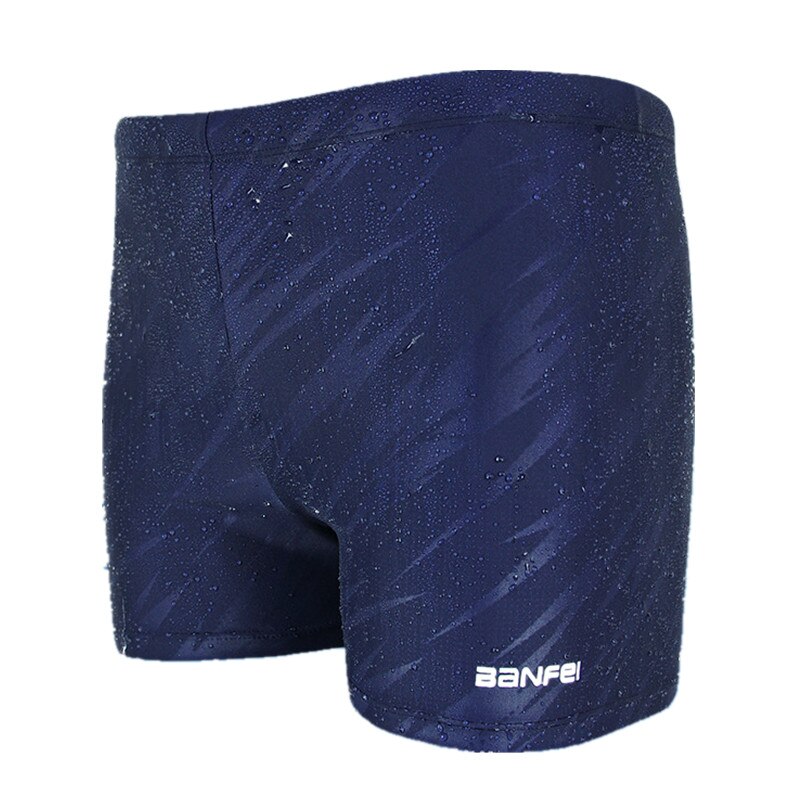 Mannen Compressie Vierkante Been Badpak Man Zwembroek Zwemmen Slips Uithoudingsvermogen Badmode Mannen Boxershorts Plus Xxxxl: Blauw / XXXL