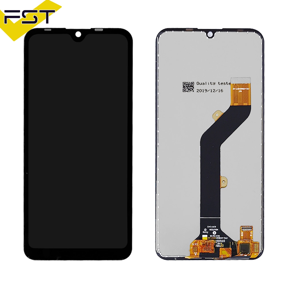 6.1 repair repair tela de reparo para tecno faísca 4 ar kc6 kc1j display lcd tela toque digitador assembléia para tecno spark4 sensor lcd ar