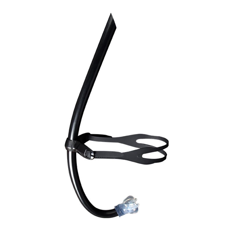 PVC + Silicone Snorkel Diving Breathing Tube Wet Snorkel Air Breathing Tube Swimming Underwater Scuba Diving Snorkeling Tube: black