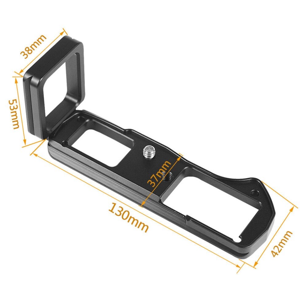 Rilascio rapido L Piatto di Supporto Della Staffa mano presa per Olimpo OMD em10 III OM-D em10 III 3 Della Macchina Fotografica per Arca svizzero Testa del Treppiede