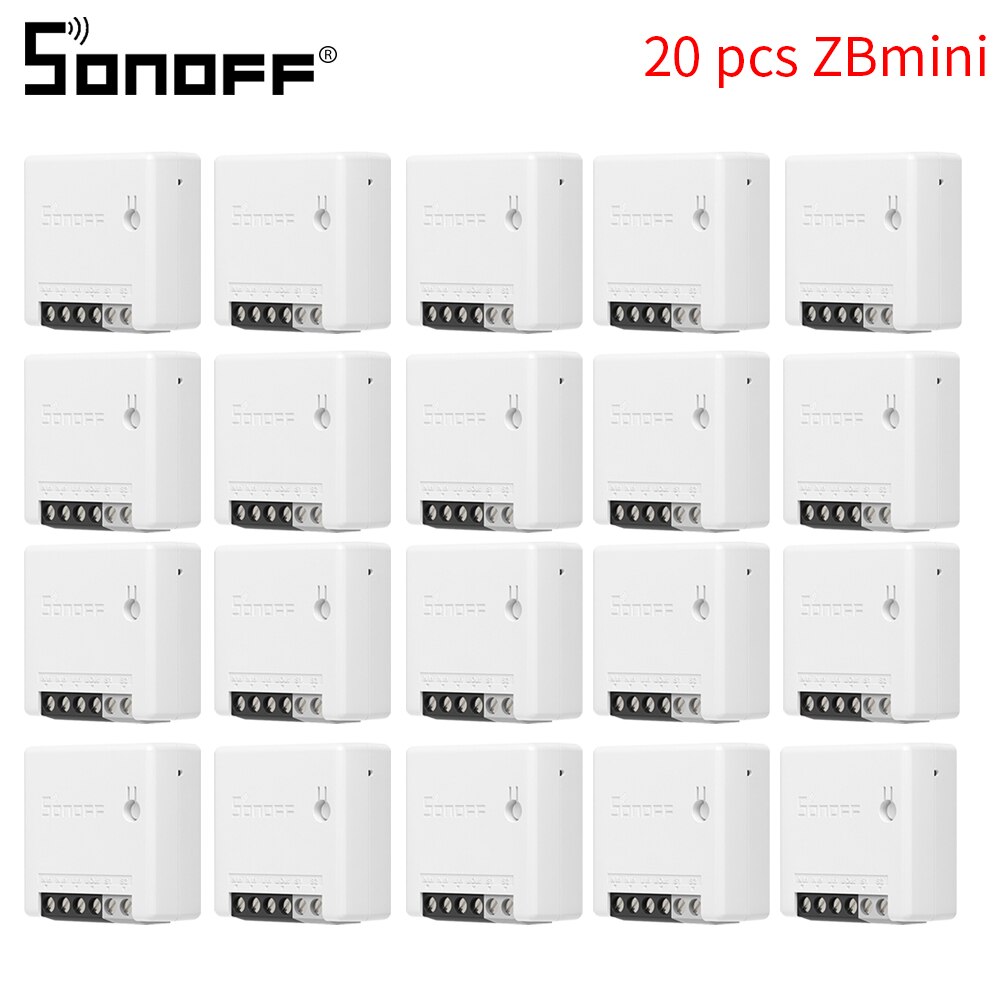 SONOFF Zigbee 3.0 Mini DIY Smart Switch Two Way Switch APP Remote Control Smartthing Voice Control via Alexa Google Home