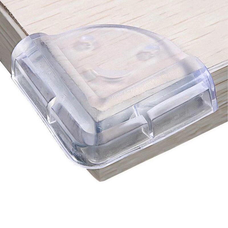 10Pc Glimlach Gezicht Kids Baby Kinderen Veiligheid Bescherming Tafel Bureau Haakse Rand Controle Hoek