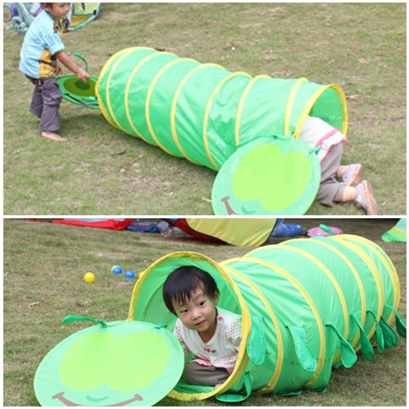 Tiere freundlicher Tunnel drinnen draussen freundlicher Spielen Zelt freundlicher Zelt Ebene Krabbeln Spiel Baby Tunnel Spielzeug draussen Spaß Zufällig farbe