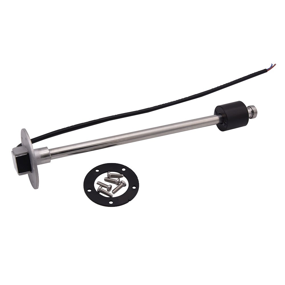 52mm Water Level Sensor Oil Liquid Tank Fuel Boat Fuel Sending Unit Marine Truck Car RV Gauge Sensor 0-190ohms Stainless Steel