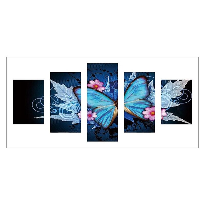 DIY Diamant Malerei Kit Großformat 125x250 Cm – 5D Full Drill Quadratbohrer, Tierwelt/Landschaft, Inkl. Werkzeug (ohne Rahmen)