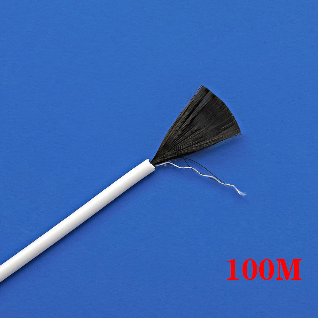 Cavo di riscaldamento a pavimento in fibra di carbonio cavo di riscaldamento in fibra di carbonio cavo di riscaldamento elettrico nuovo tipo di riscaldamento a infrarossi cavo10-20-30-50-100m: 100M