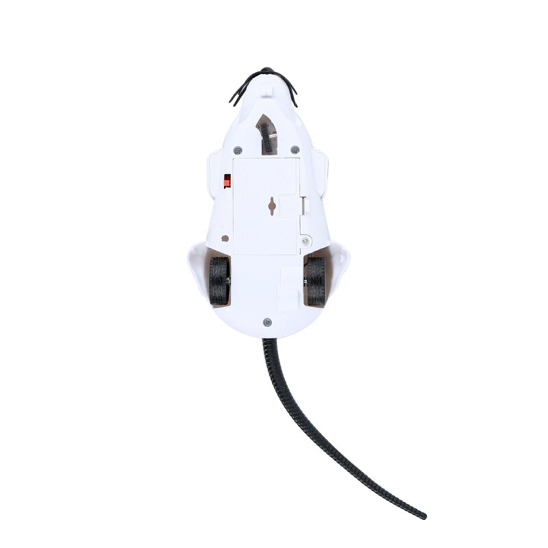 Souris télécommandée à infrarouge pour chat, jouet d&#39;émulation, mouvement mécanique, accessoires pour animaux de compagnie, blague effrayante