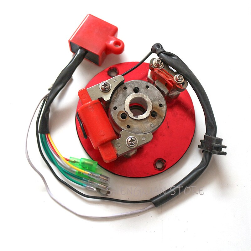 110cc 125cc 140cc Off-Road Motorfiets Horizontale Motor Refit Magneto Generator Rotor Stator Dirt Pit Bike