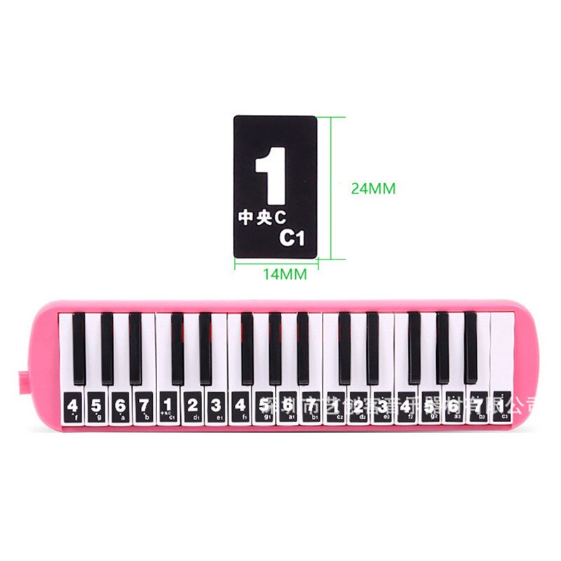 Arrivals Melodica Keyboard Stickers 37/32/27 Key Phonetic Symbols Paster for Melodica Electronic Organ/piano Begginners