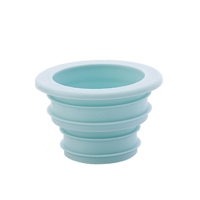 Drain Pipe Hose Seal Sewer Pipe Plug Deodorant Silicone for Washing Machine Hose Extended drain seal Household daily: Blue