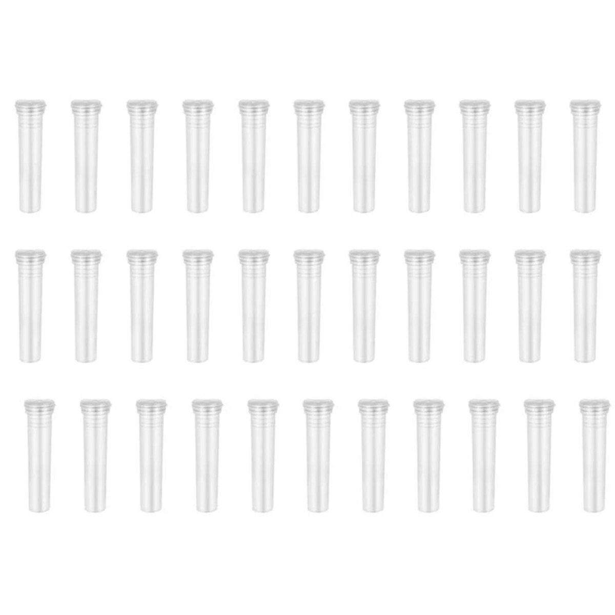 100Pcs Plastic Culture Tubes Durable Flower Growing Tubes Florist Supplies
