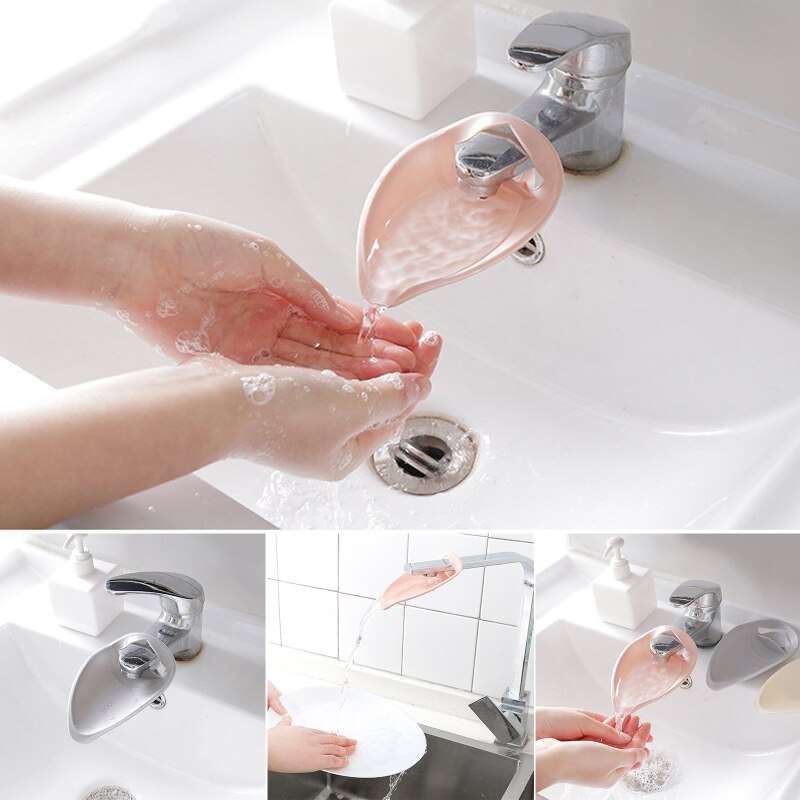 Faucet Extender Water Tap Extending Tank Washing Device Hand Washing for Home Kitchen Bathroom Children Removable Tool