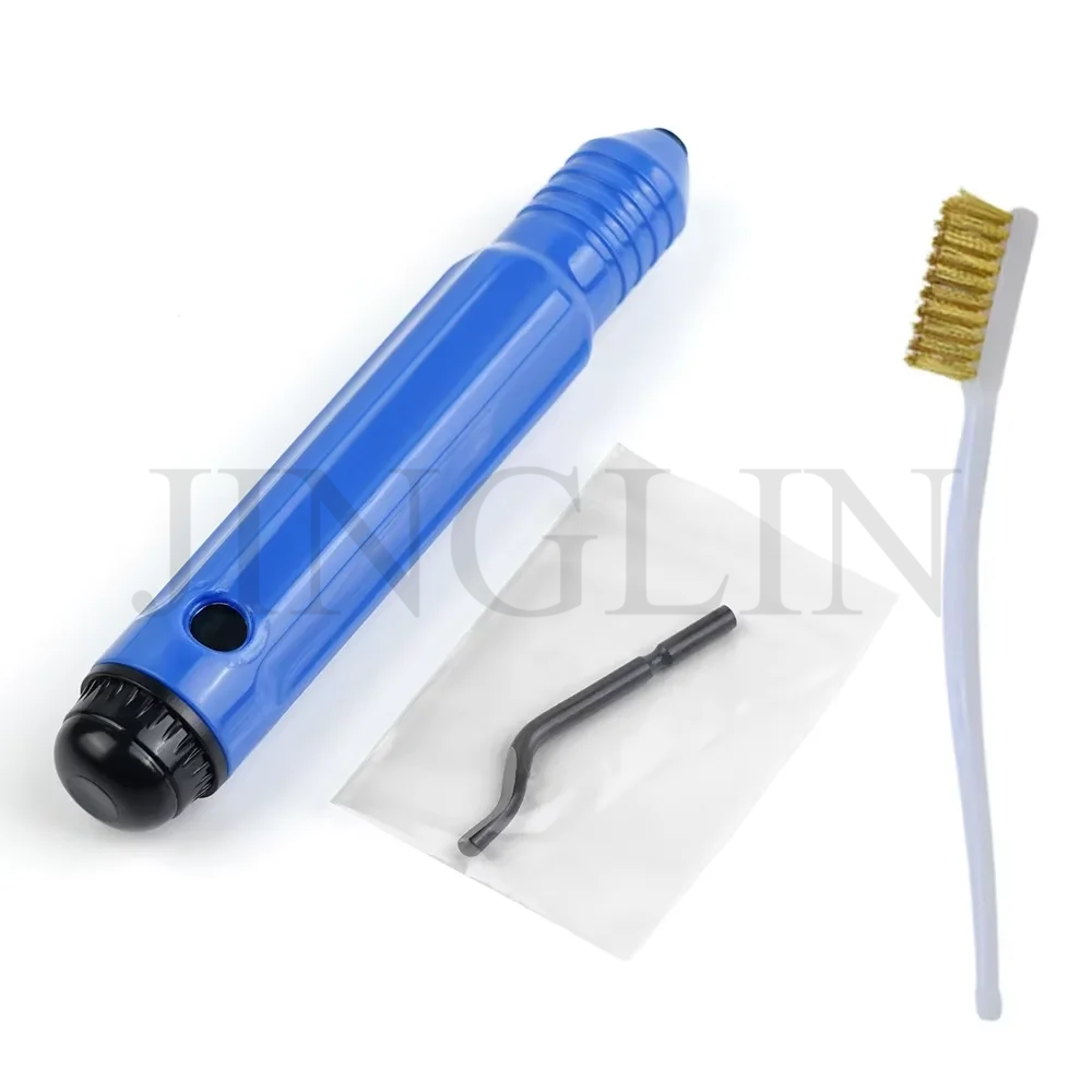 Kit de herramientas de impresora 3D de varios modelos, cuchillo de recorte, raspador, aguja de limpieza, pinzas, alicates, Kit de desbarbado, herramientas de impresión 3D DIY: Rosa