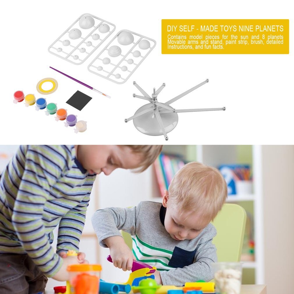 Solar Systeem Planetarium Model Kit Astronomie Science Project Diy Kids Wereldwijd Speelgoed