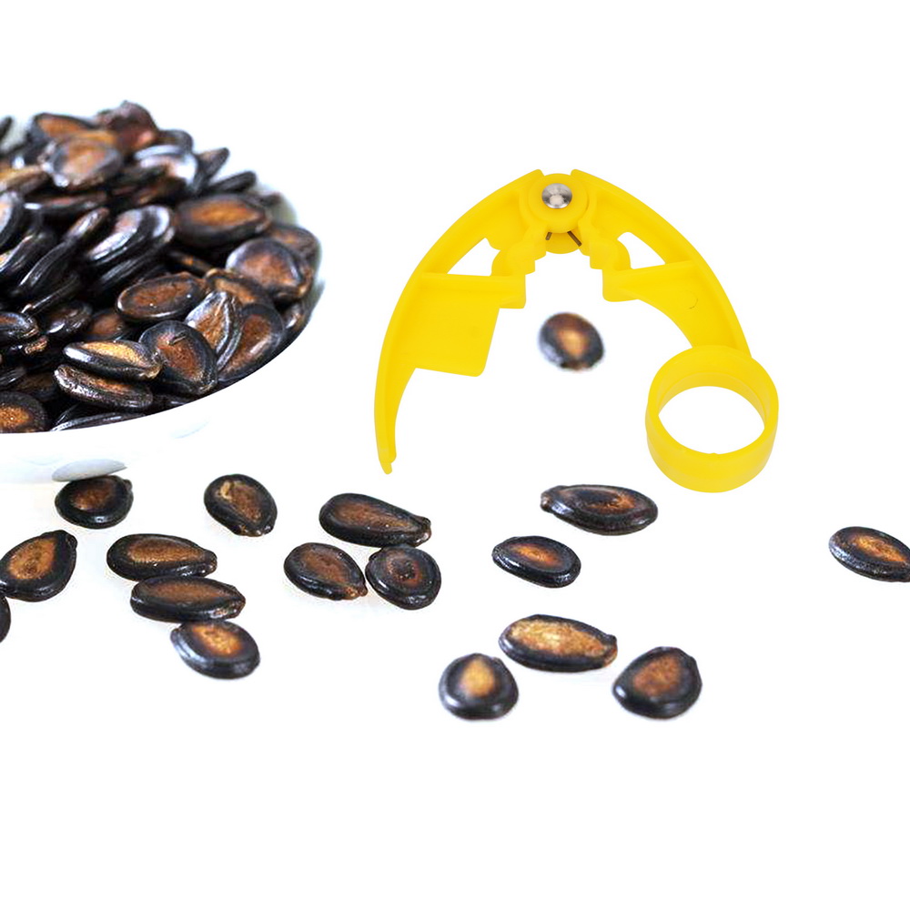 Pince à graines de Melon en plastique, pince à épiler, pour graines de tournesol, de pistache, éplucheur de noix, ouvre-coquille de pin, outils de cuisine