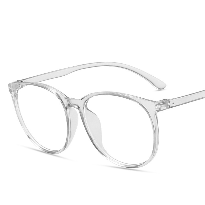 Montura transparente para gafas de ordenador para hombre y mujer, anteojos redondos con bloqueo de luz azul, gafas ópticas, novedad de: 3