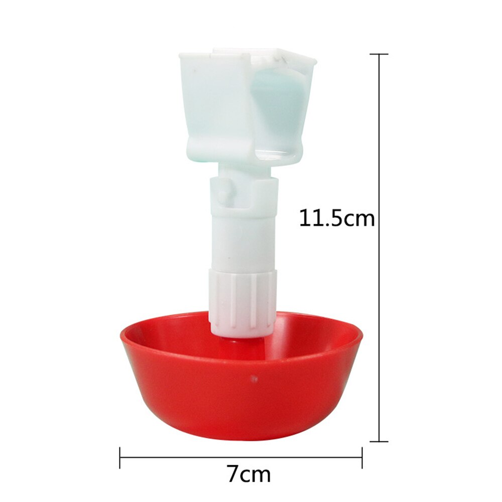 Type vierkante buis speciale automatische drinkbak voor kippen 5 stuks kippendrinker: 1 kaarttype
