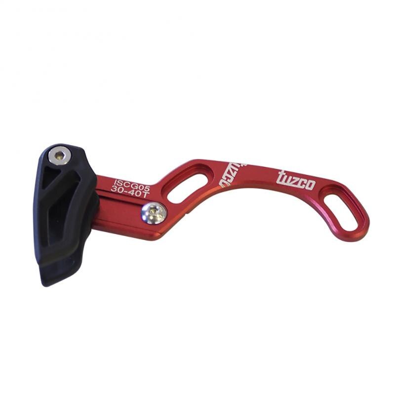 Ztto Mountainbike Enkele Schijf Chain Guide Fiets Chain Guide Mtb Mountainbike Chain Guide System Mount Fiets Onderdelen Black: ISCG 03 red