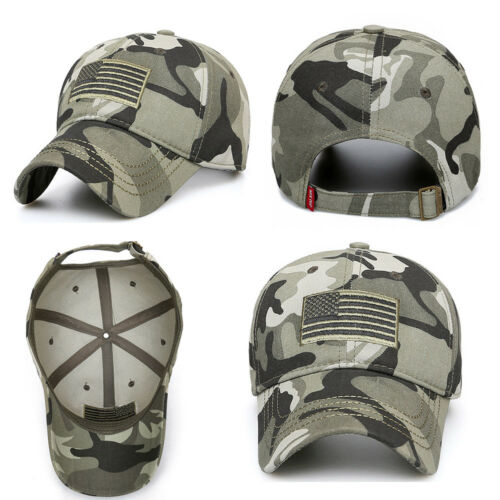 Unisex mænds kvinders baseballkat hat hip-hop justerbar dreng afslappet sport hætter hær camo hatte