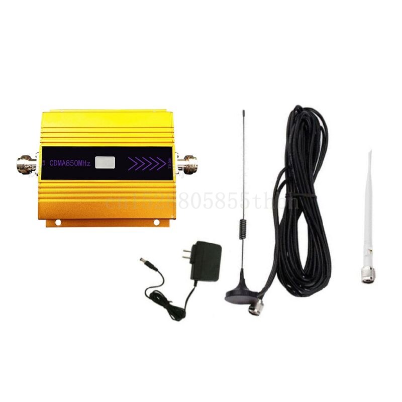 1 conjunto 850mhz cdma 2g/3g/4g sinal impulsionador repetidor amplificador antena para o receptor de sinal do telefone móvel