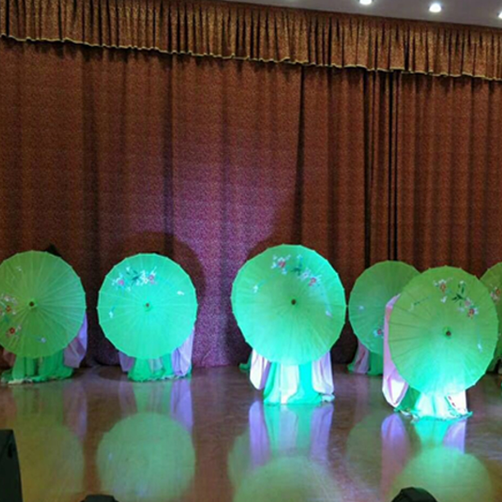 Women's Rain Umbrella Chinese Umbrella fengshui Silk Dance Decorative Bamboo Umbrella Oil Paper Umbrella parasol 37*56cm